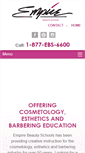 Mobile Screenshot of empirebeautyschools.com